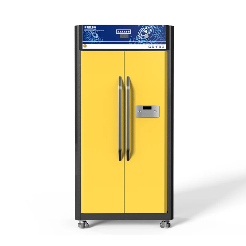 Nola erabili tenperatura konstanteko leherketa-frogako armairua behar bezala?