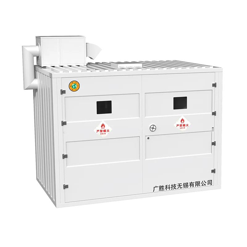 Apalategi moduko Kanpoko Leherketa-froga Biltegiratze Edukiontzien Biltegia